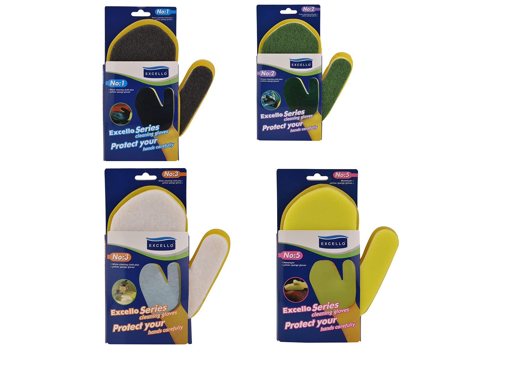 See full amazon price history chart for EXCELLO Cleaning Gloves with Sponge and Scrub Combo Pack of 4 EXCELLO Cleaning Gloves with Sponge and Scrub Combo Pack of 4 (B097MLZTK4) Amazon Price History, Amazon Price Tracker