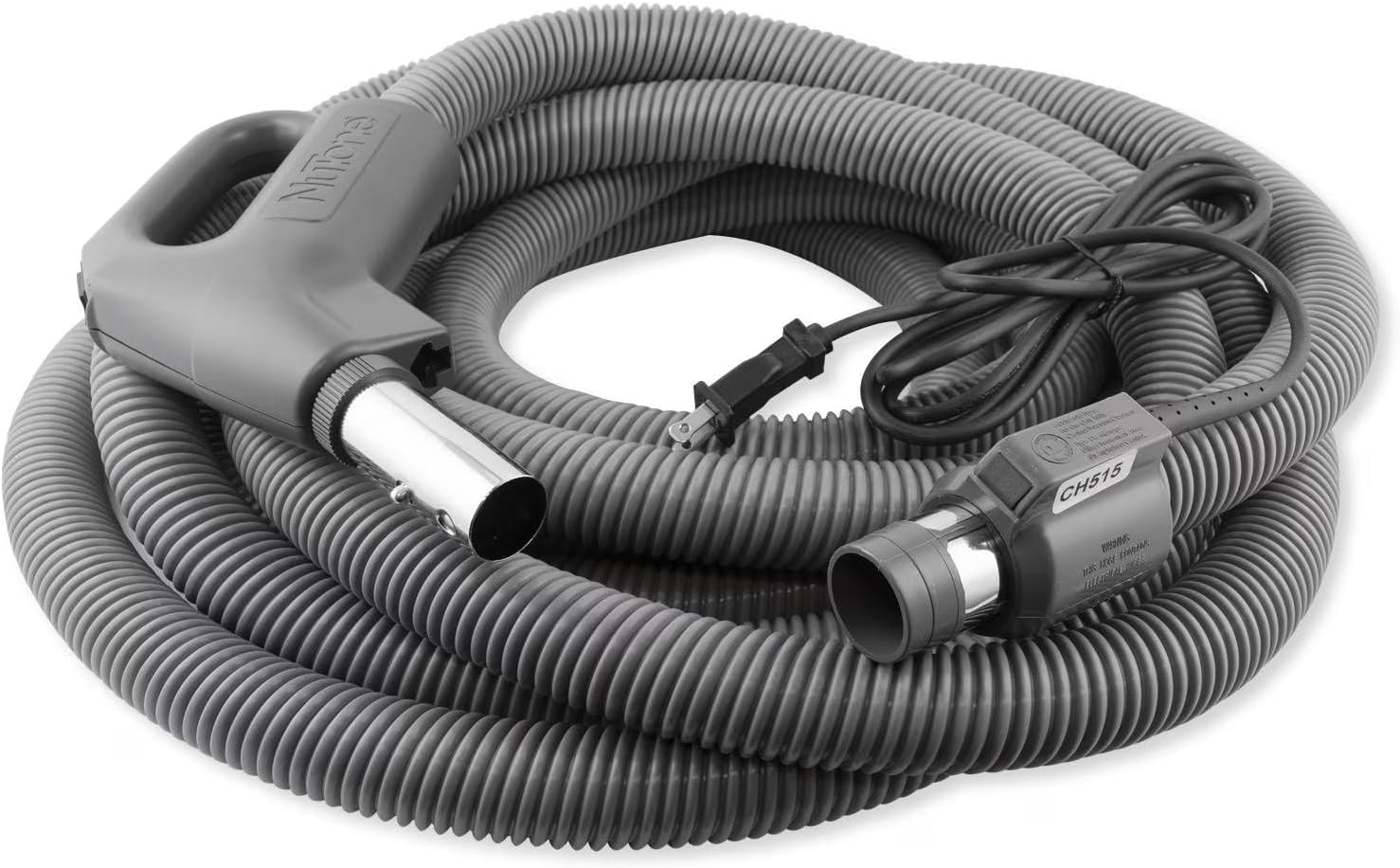 Central Vacuum Current-Carrying Crushproof Hose, 30 Ft. (CH515)， Replacement for NuTone OEM