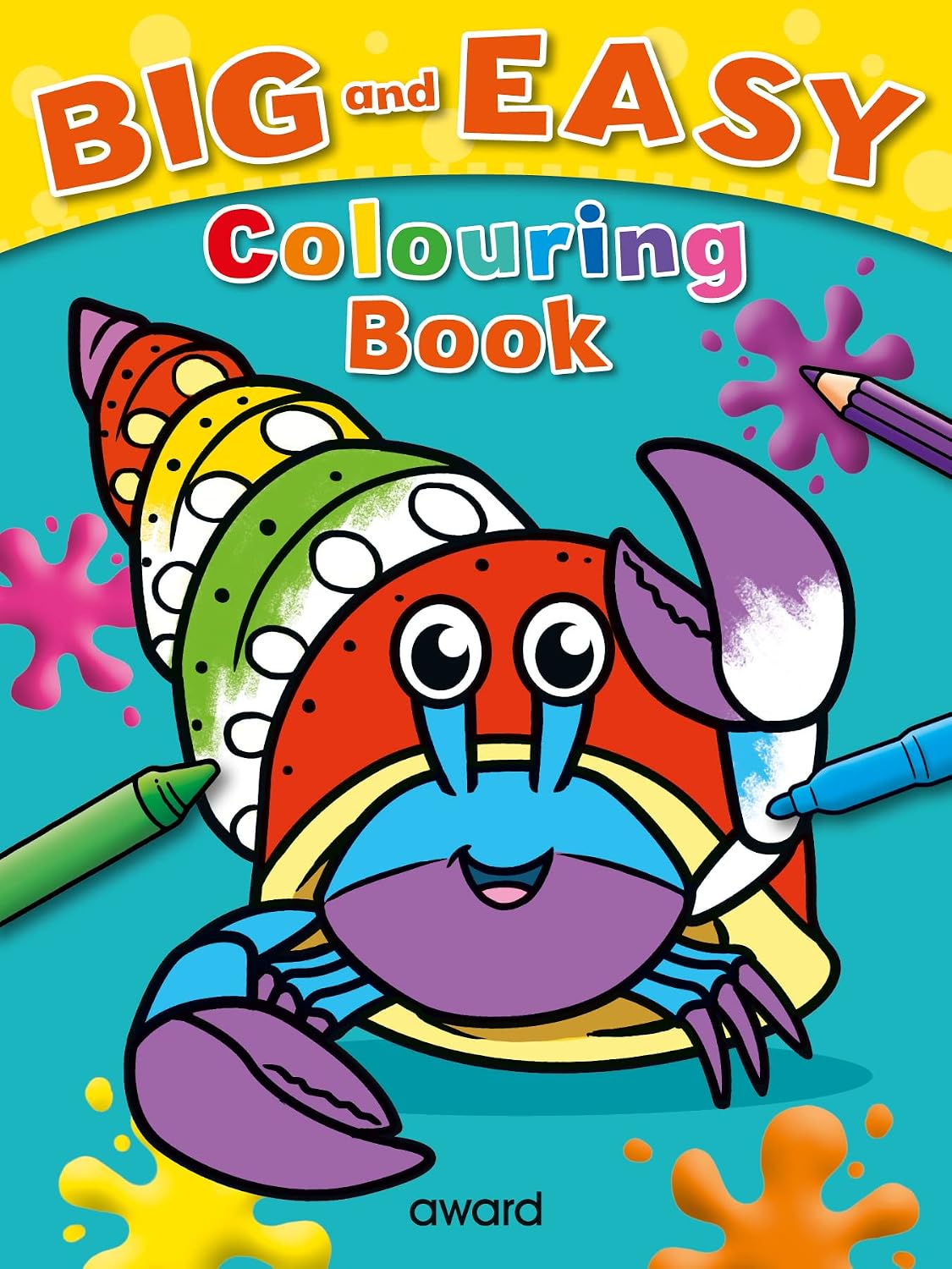 Big easy colouring books crab hewitt angela amazon in toys games