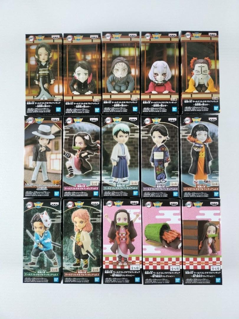 鬼滅の刃 ワールドコレクタブルフィギュア 15点 鬼舞辻無惨 無惨様の前だぞ