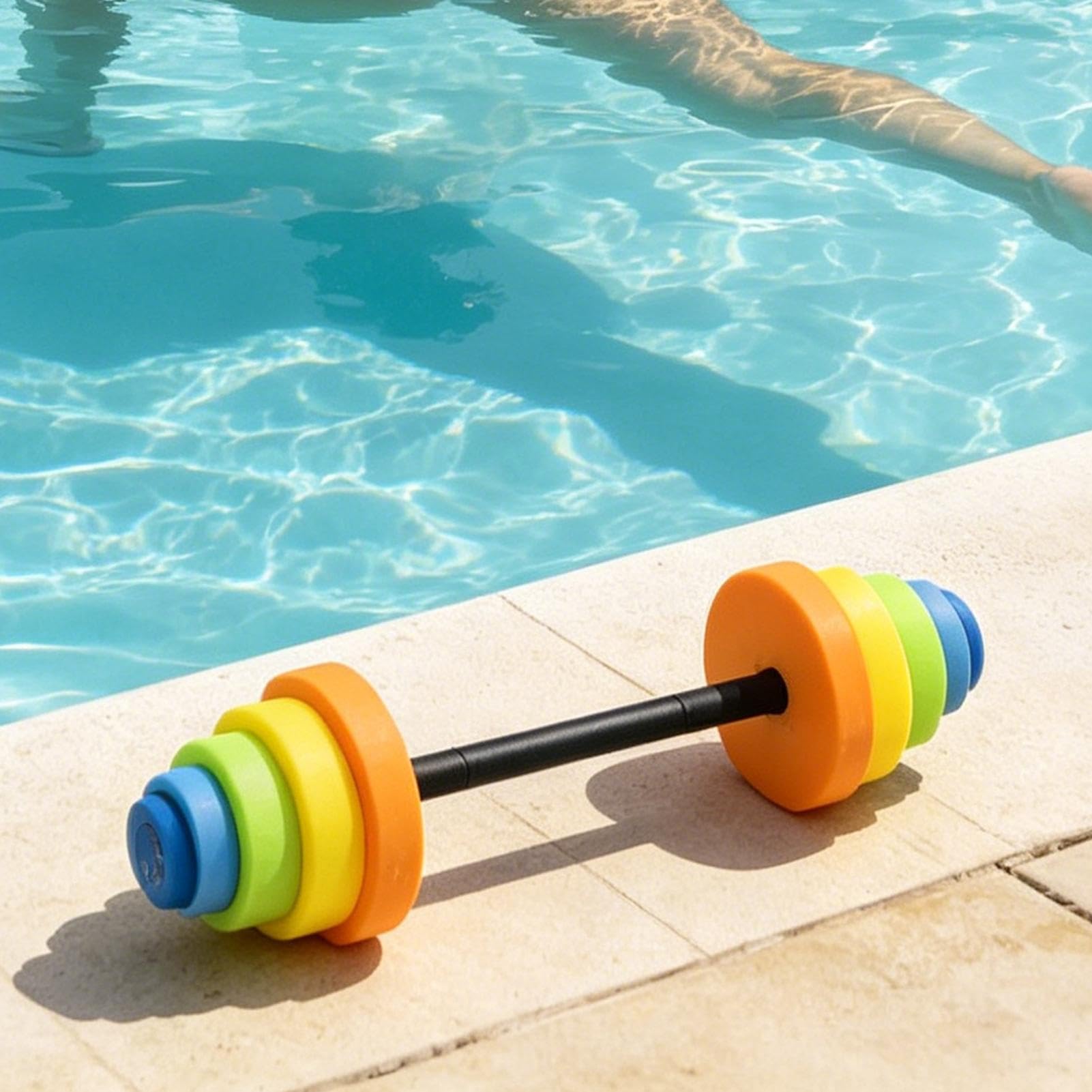 Hantle do ćwiczeń wodnych, hantle do treningu oporu wodnego, sprzęt do ćwiczeń o zrównoważonej konstrukcji, narzędzie do treningu pianki, wzmacniacz