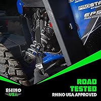 Vista 7 de Rhino USA Correas de amarre de bucle suave (paquete de 4) – 1.6 pulgadas x 17 pulgadas (5,000 libras de resistencia a la rotura) Correas de manillar