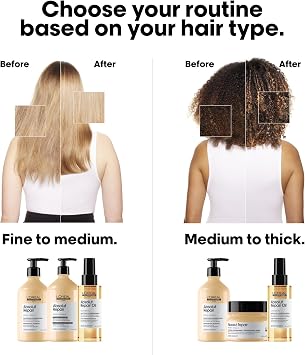L'Oréal Professionnel Paris Serie Expert Absolut Repair 10 In 1 10 Effective Miracle Hair Care Oil For Worn Hair 90ml