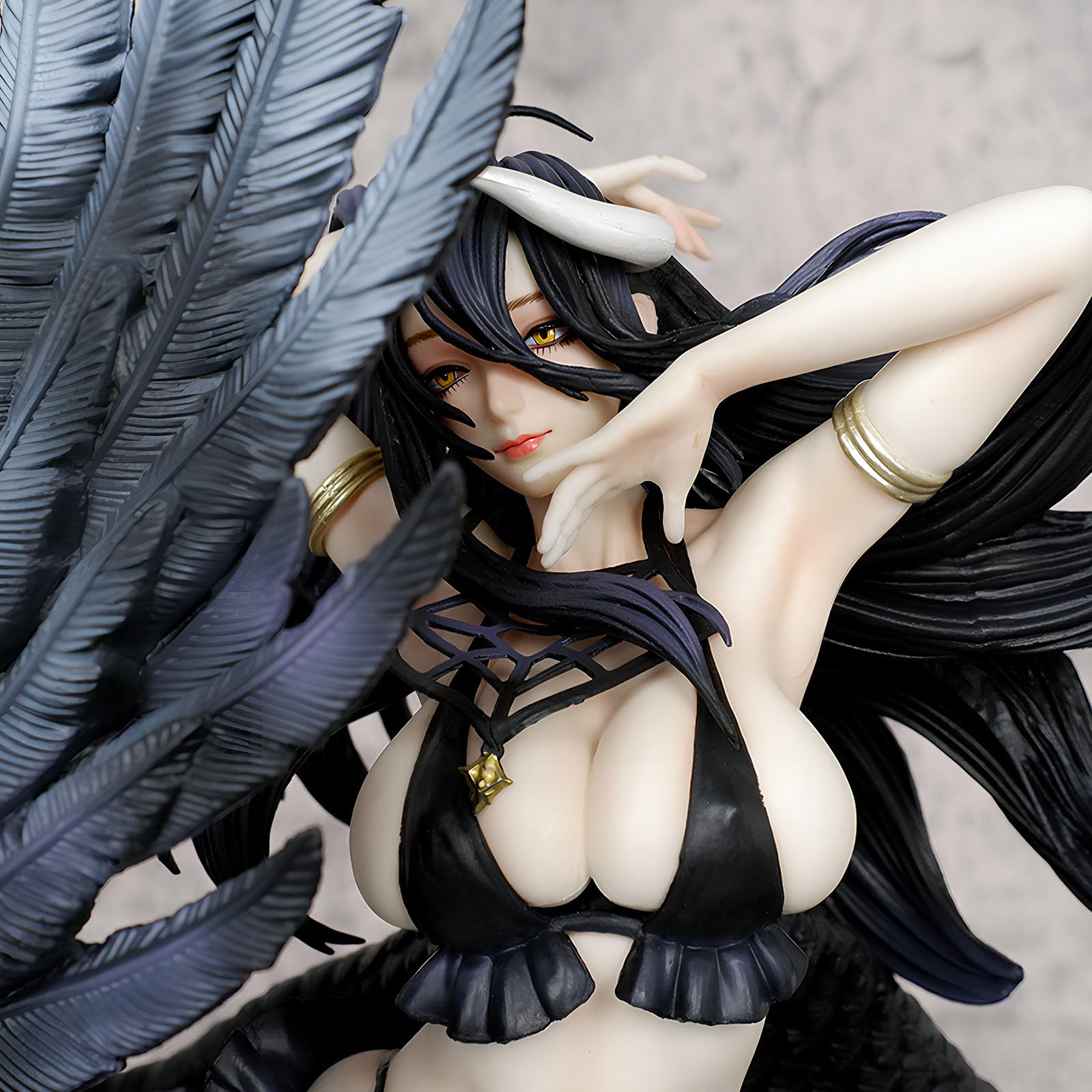 Amazon.co.jp: オーバーロード アルベドフィギュア ビキニ 露出巨乳