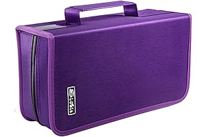 DVD Case Holder, CD/DVD Organizer with 160 Capacity