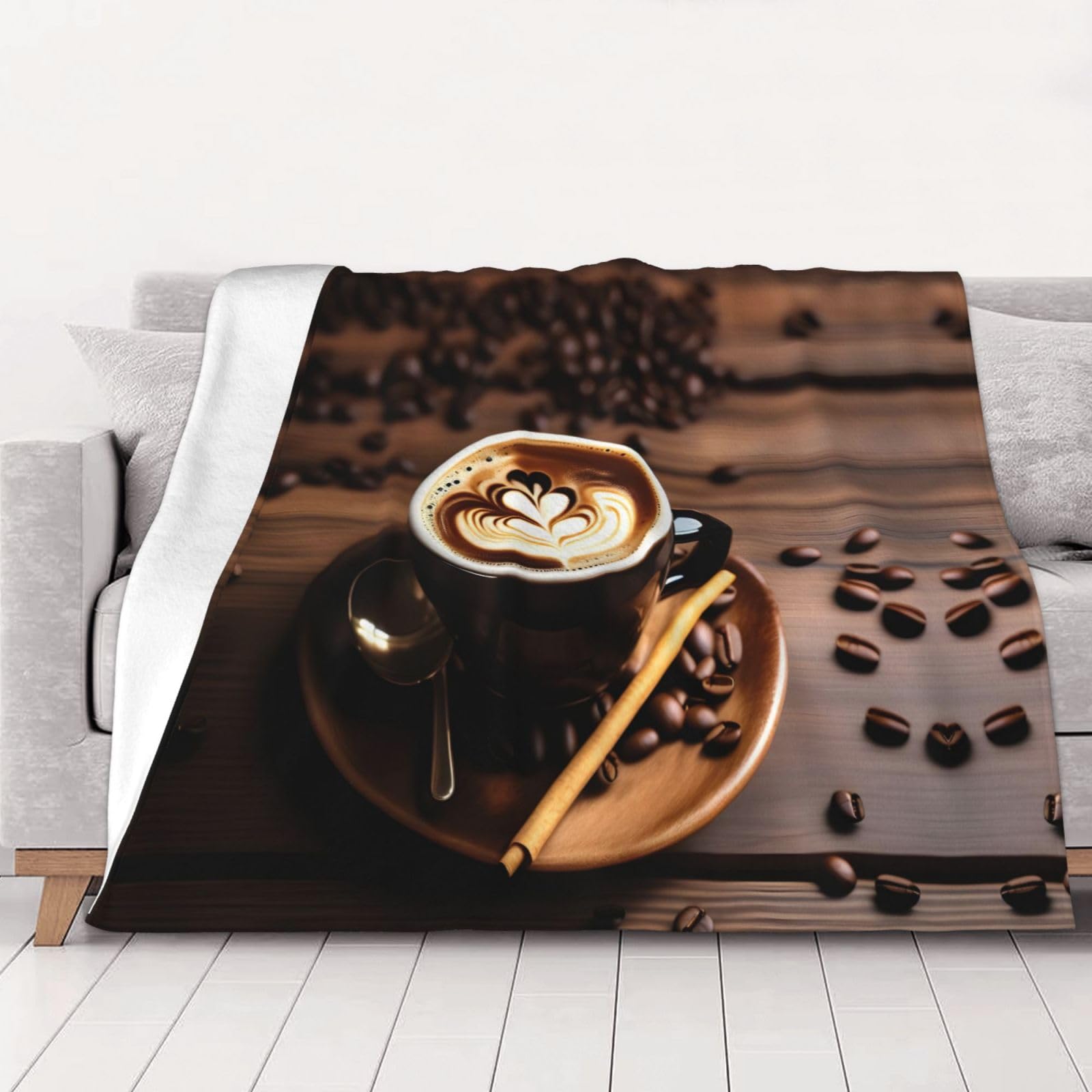 Couverture super douce lit et canapé pour des soirées cocooning chaleureuses en famille