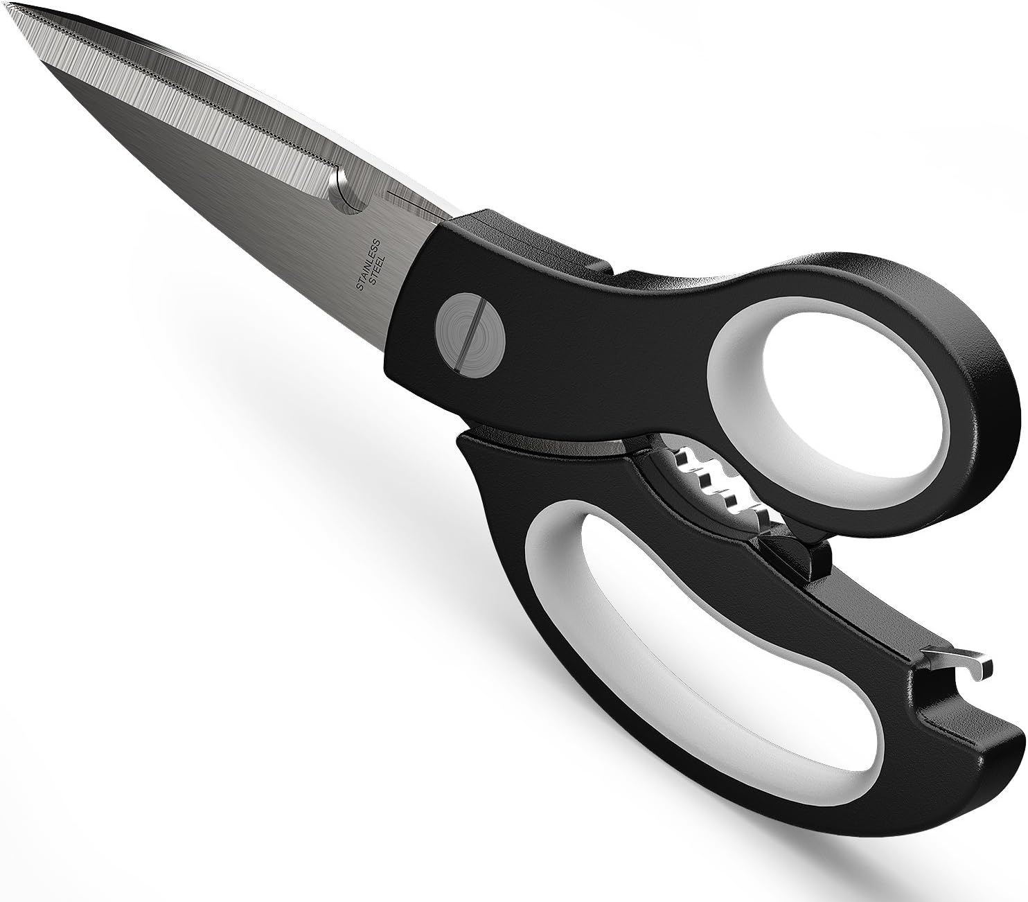 OMOCOOK ssg-wan-002 Multipurpose Heavy Duty Kitchen Shears, Ultra Sharp, Premium Utility Scissors for Chicken, Fish, Poultry, Herbs, Vegetable