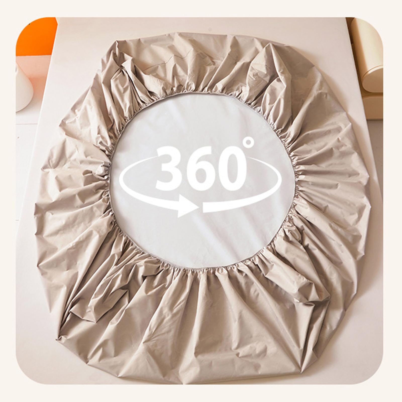Protector de colchón impermeable de 138 x 190 cm, color azul, transpirable, impermeable, protección contra la humedad, sábana bajera ajustable para colchón de 25 a 30 cm