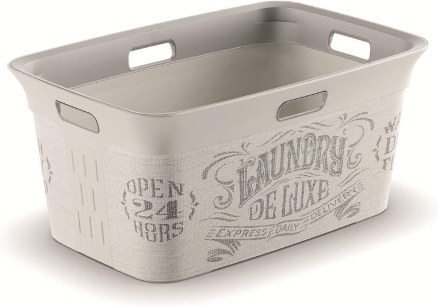 KIS 23" x 15" x 10" Decorative Laundry Basket