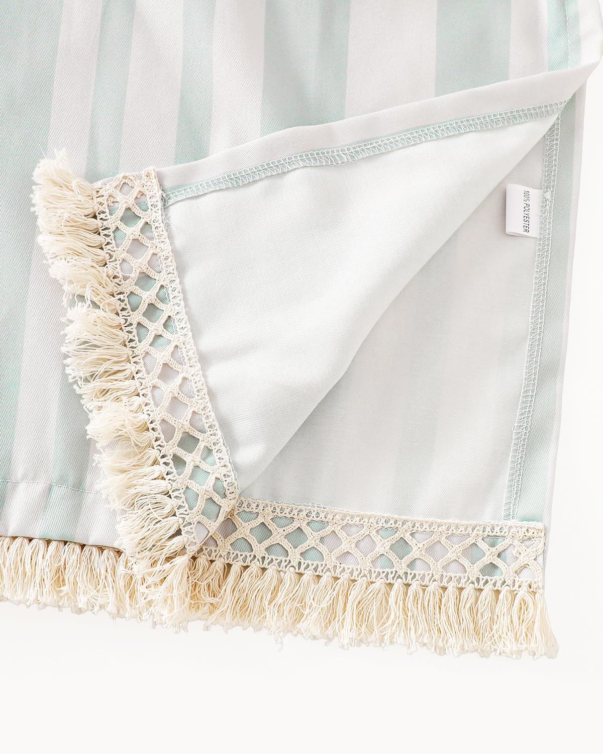 FishingDino Poncho da bagno per bambini, taglia 68-128, asciugamano ad asciugatura rapida, poncho per bambini con nappe, poncho da bagno a righe, poncho da surf per ragazzi e ragazze 0-6 anni, blu, 68