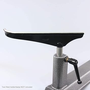 Robust, Large J Curved Tool Rest, 14 Wide, Standard Post