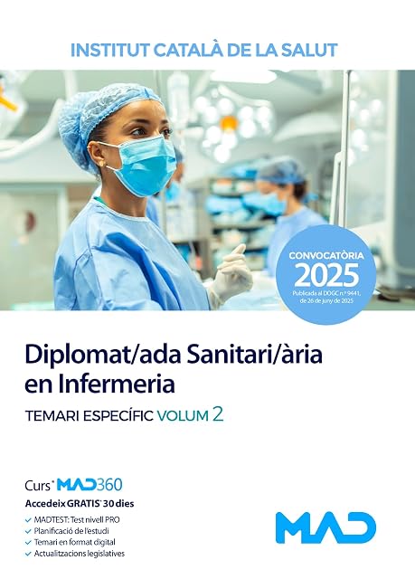 Portada de Diplomat-ada sanitari-ària en infermeria.Temari e