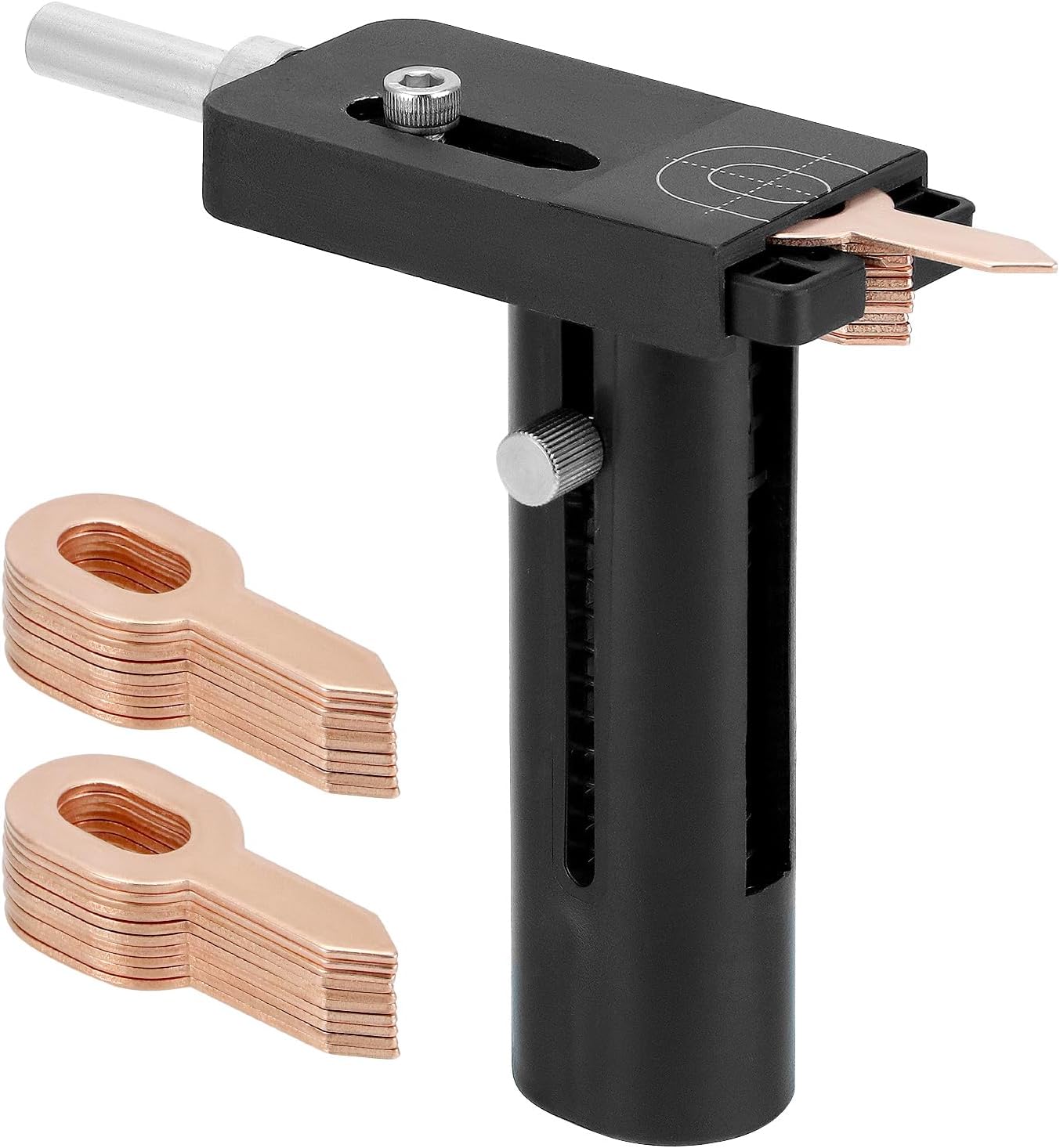 QWORK Stud Welder Dent Puller Kit, Car Body Repair Tool with 20 Pcs Reload Washers