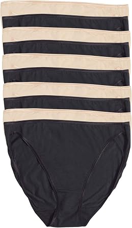 Felina | So Smooth Modal Hi Cut Panty | Hi Leg Opening | 10-Pack