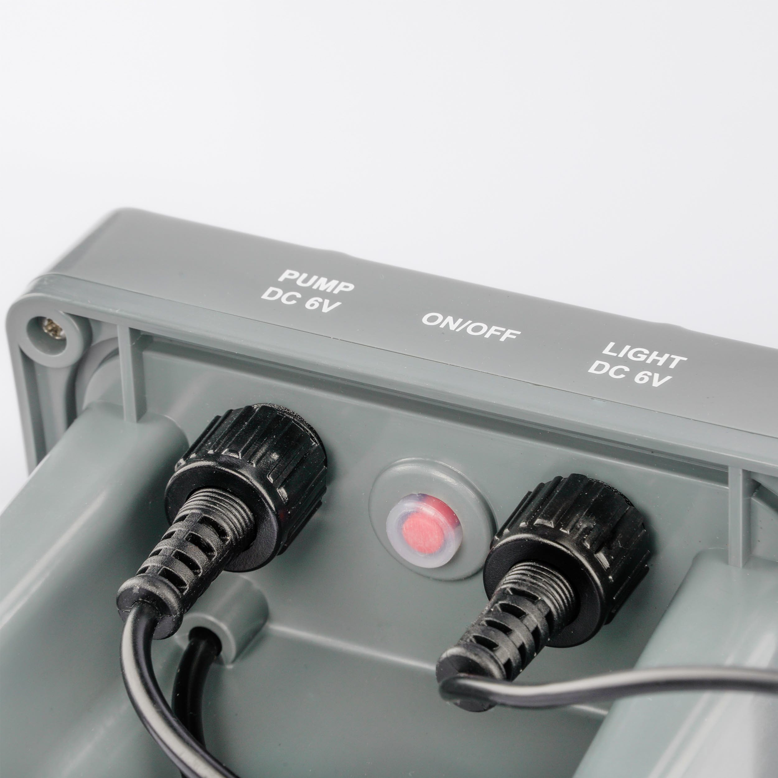 Esotec 101936 Kit de pompe et solaire à LED pour bassin avec 8 400 LED, batterie LiFePo4, piquet de terre, panneau solaire 8 W, fontaine de jardin