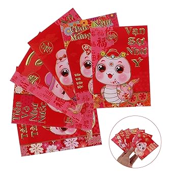 Amazon.com : OHPHCALL 36pcs Vietnamese Red Envelopes for