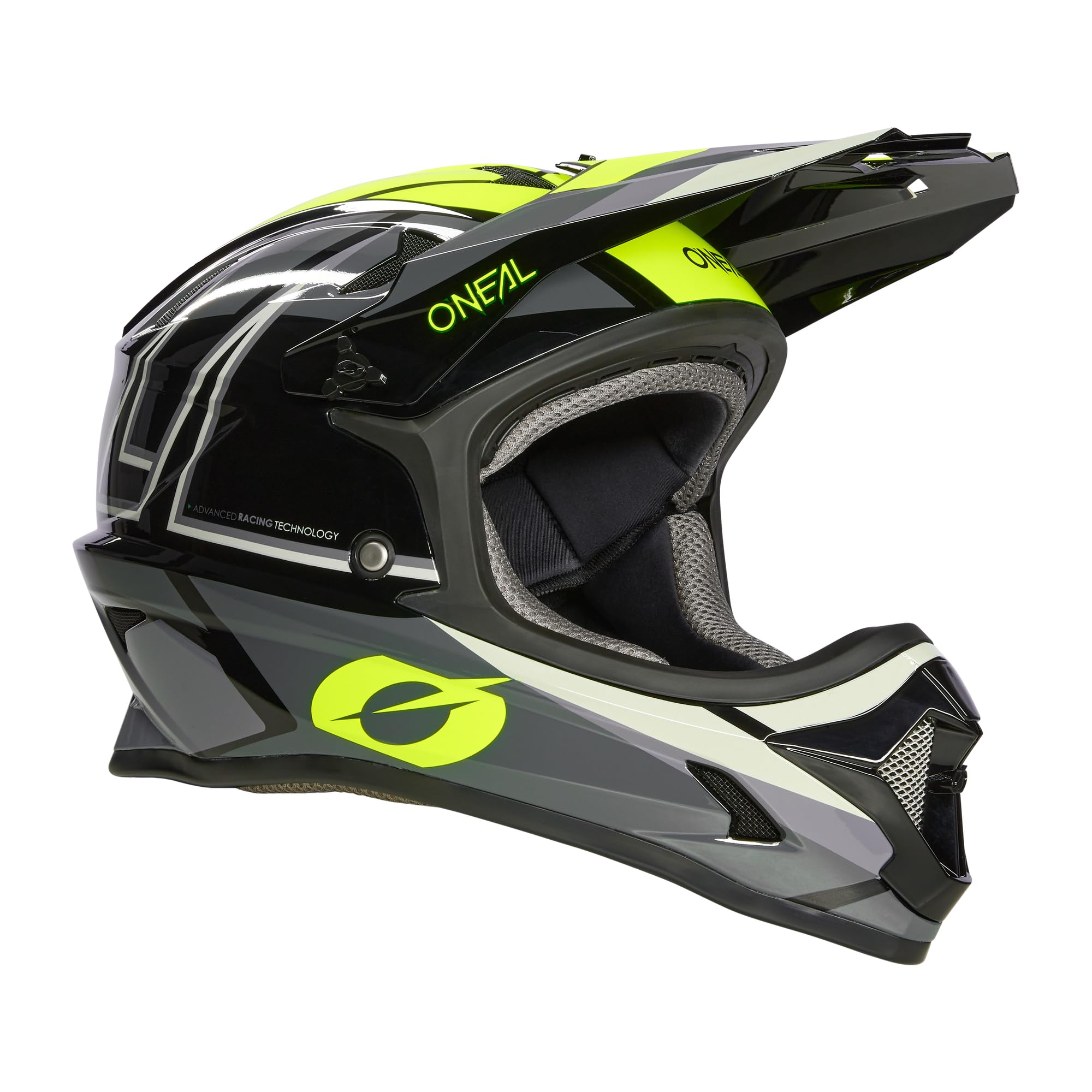 O'Neal | Casque de VTT Fullface | VTT DH Downhill FR Freeride | Coque en ABS, Fermeture magnétique, dépasse Les Normes de sécurité EN1078 | Casque SONUS