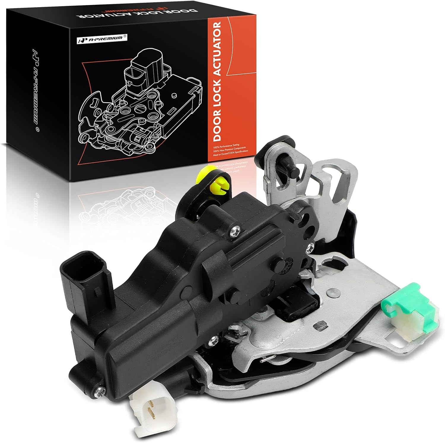 A-Premium Rear Left Driver Side Door Lock Actuator Compatible with Ford F-150 2004-2008, F-150 Heritage 2004 & Lincoln Mark LT 2006-2008