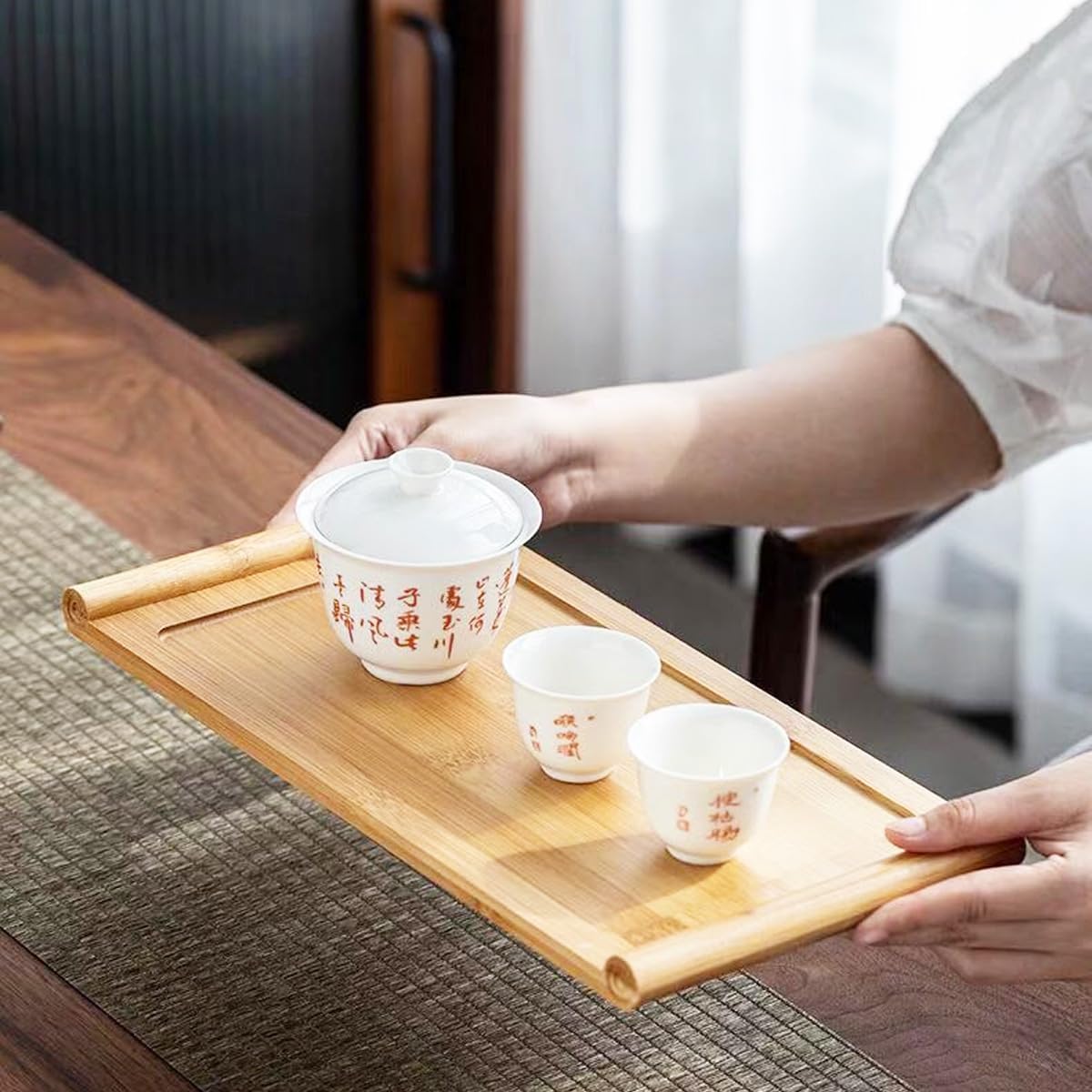 Arlai Bamboo Gongfu Tea Serving Tray