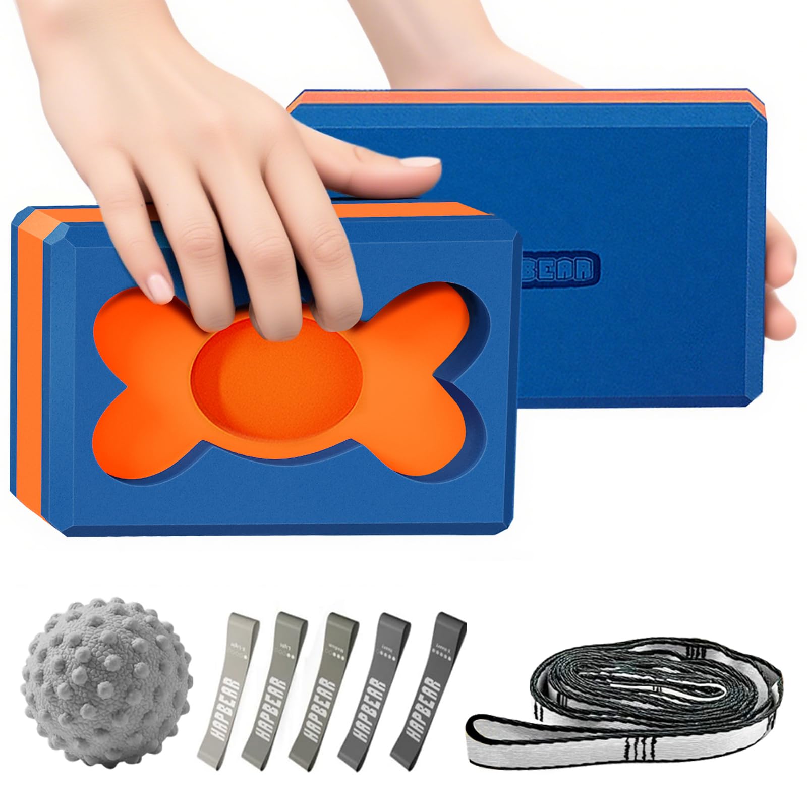 HAPBEAR Yoga Blocks 2 Pack
