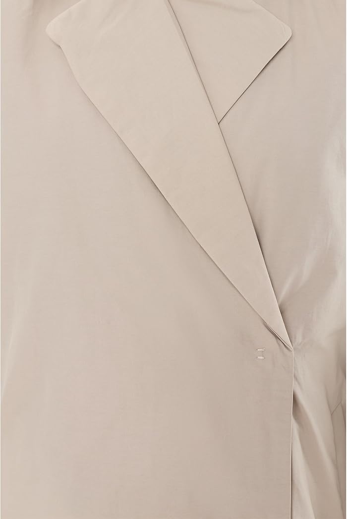 Женские куртки Eileen Fisher Light Cotton Nylon Padded Trench Coat — фото 2