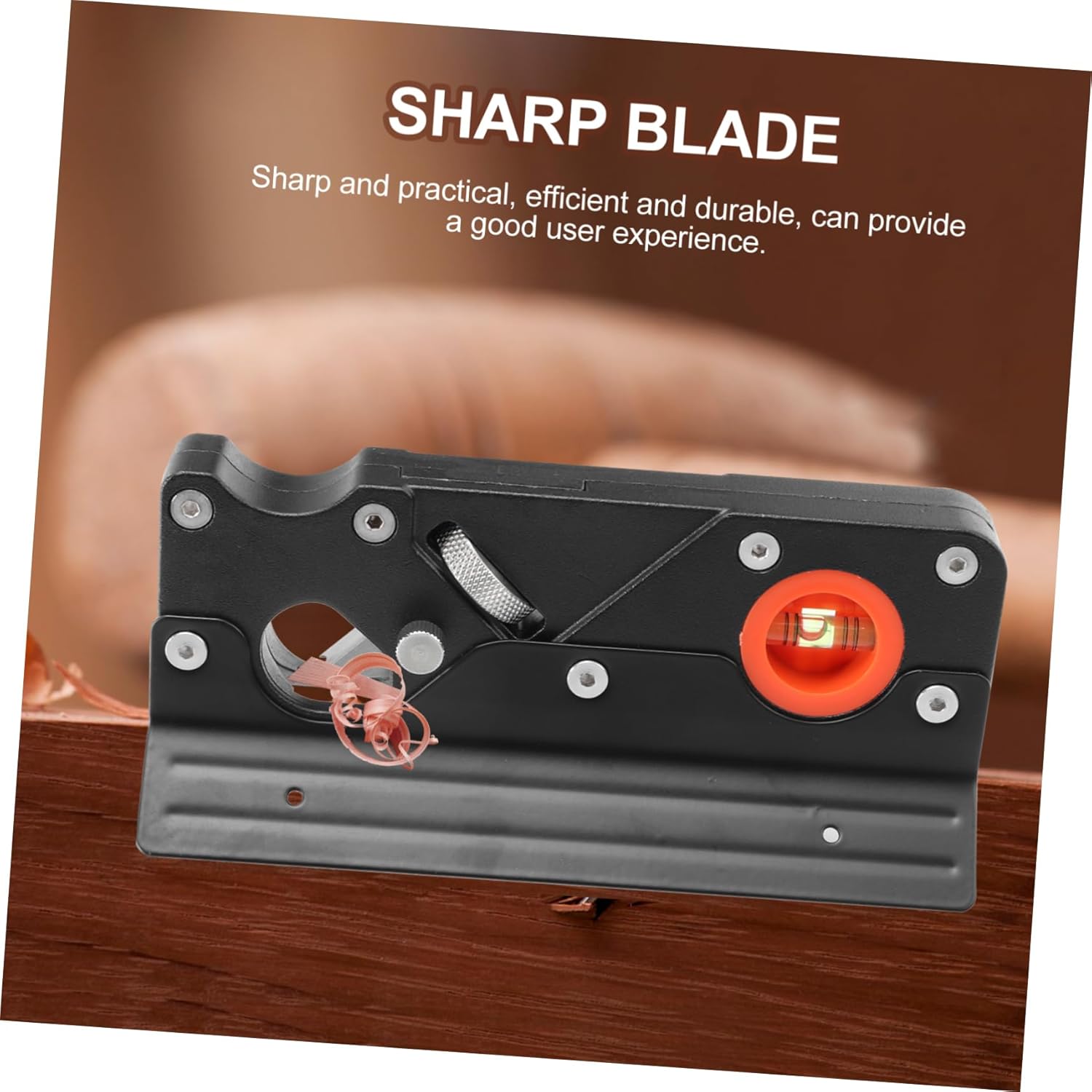 Uonlytech 2sets Wood Chamfer Plane Tool for Carpentry for Trimming and Chamfering Various Woods Includes Support Base