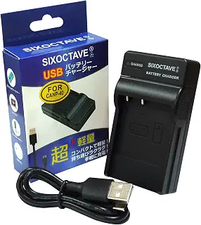 SIXOCTAVE NP-40 カシオ 互換 USB 充電器 カメラバッテリーチャージャー BC-30L EX-Z450 EX-Z400 EX-P505 EX-P700 EX-P600 EX-Z750 EX-Z700 EX-Z600 EX-Z200 EX-Z100 EX-Z57 EX-Z55 EX-Z50 EX-Z40 EX-Z30 EX-FC100 EX-FC150 EX-FC160S