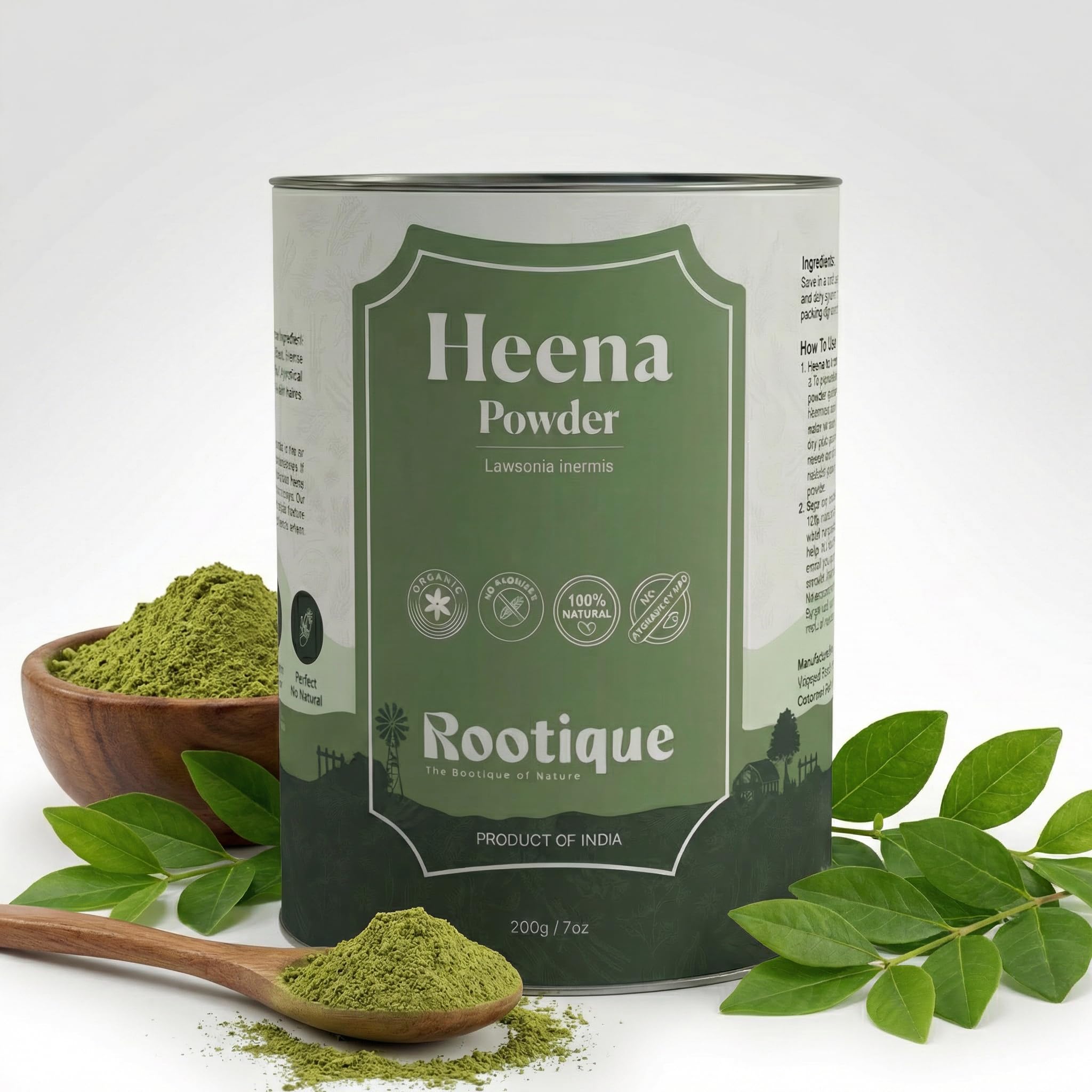 Henna Powder 200g | 100% Pure Natural Henna Leaf Powder | Herbal Hair Color & Conditioning | No Chemicals or Additives | Ideal for Hair Masks & Natural Care-picture-14