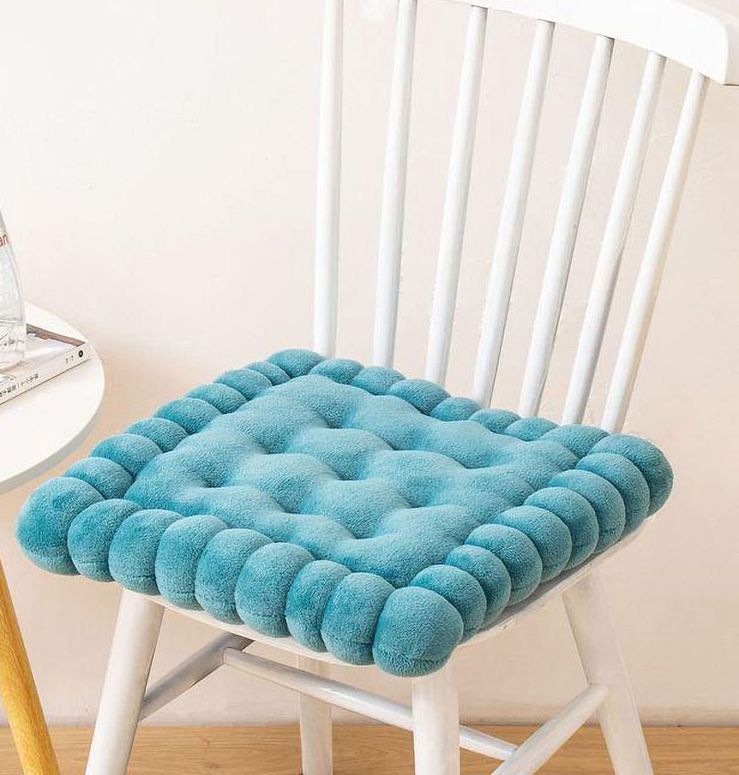 IXITON Biscuit Shaped Meditation Cushion seat Cushion Round Cookie Chair Pad Square Floor Pillow Cushion for Chair Living