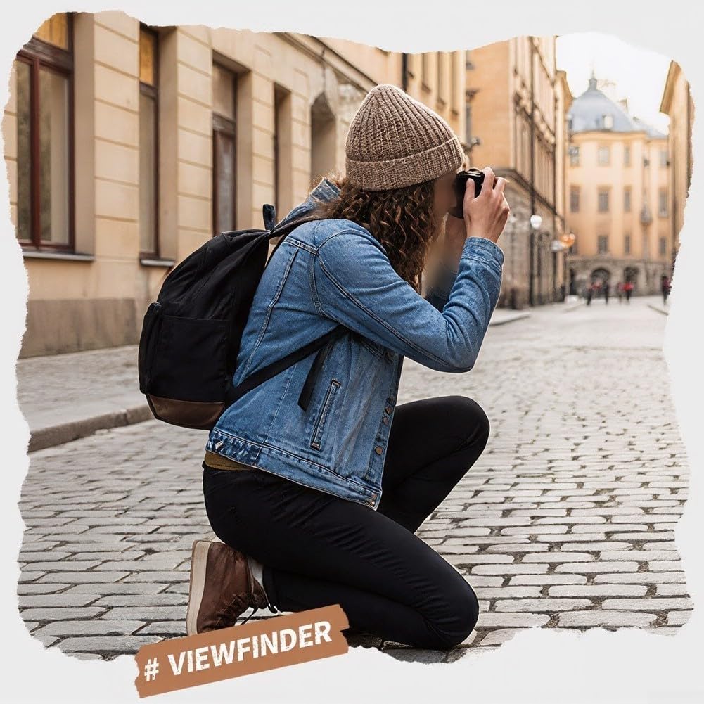 Fotocamera digitale retrò da 13 MP, leggera e compatta per viaggiare facilmente, avventura, ricordi, puntare e scattare fotografie, per principianti, bambini, studenti (nero)