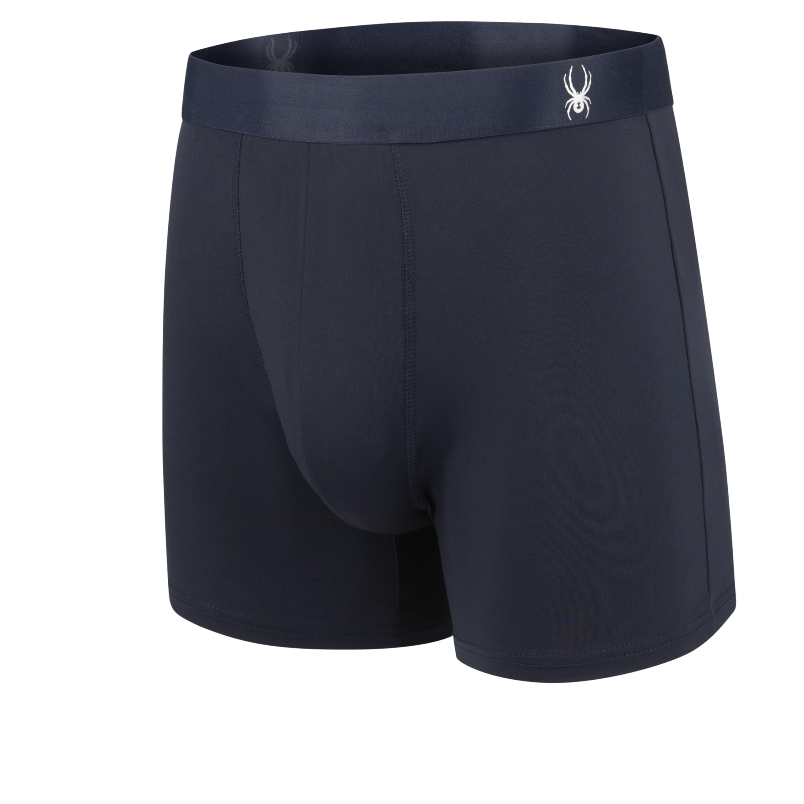 Spyder Calzoncillos tipo bóxer para hombre, paquete de 5 calzoncillos tipo bóxer de poliéster y elastano