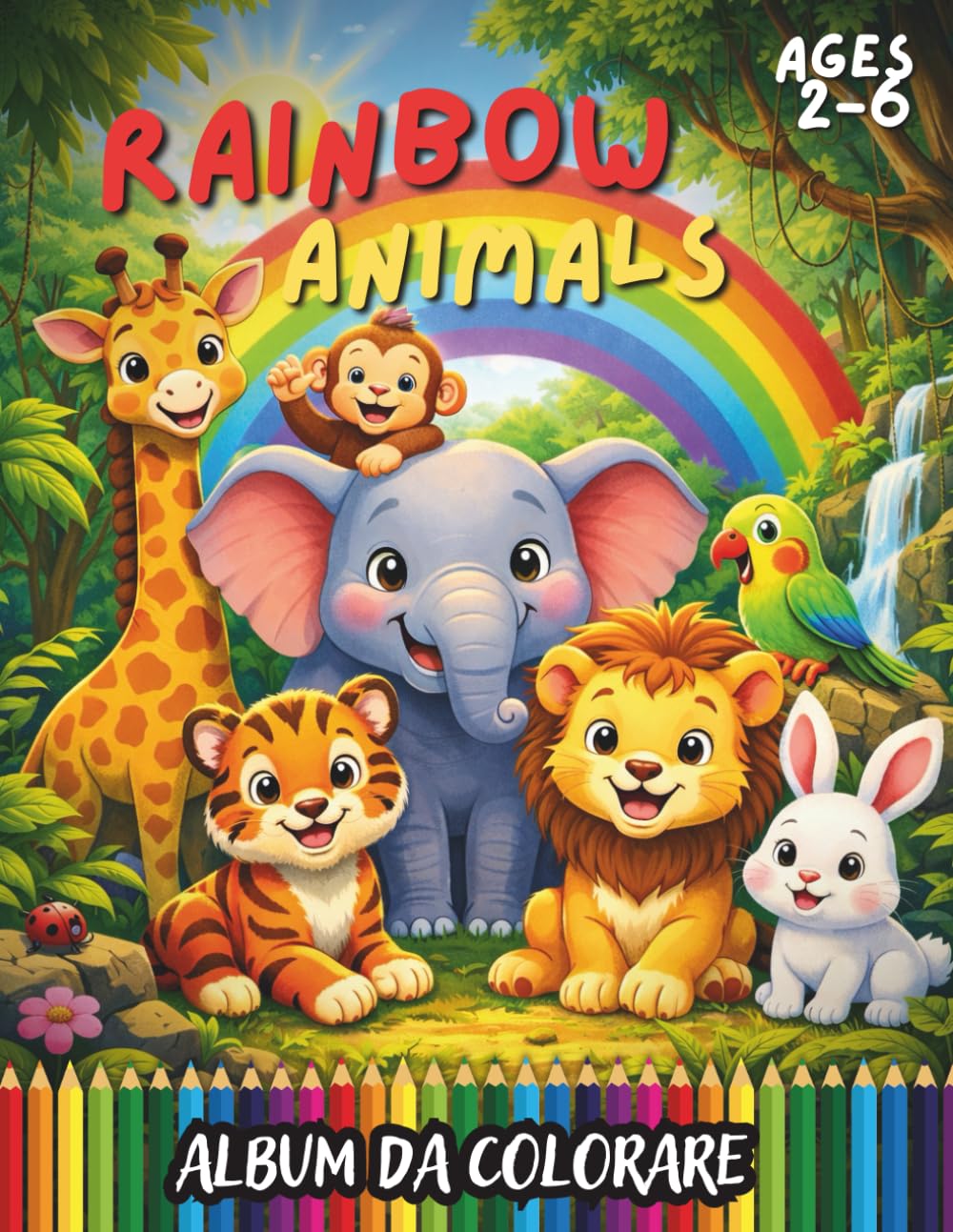 Rainbow Animals: L’arcobaleno degli animali