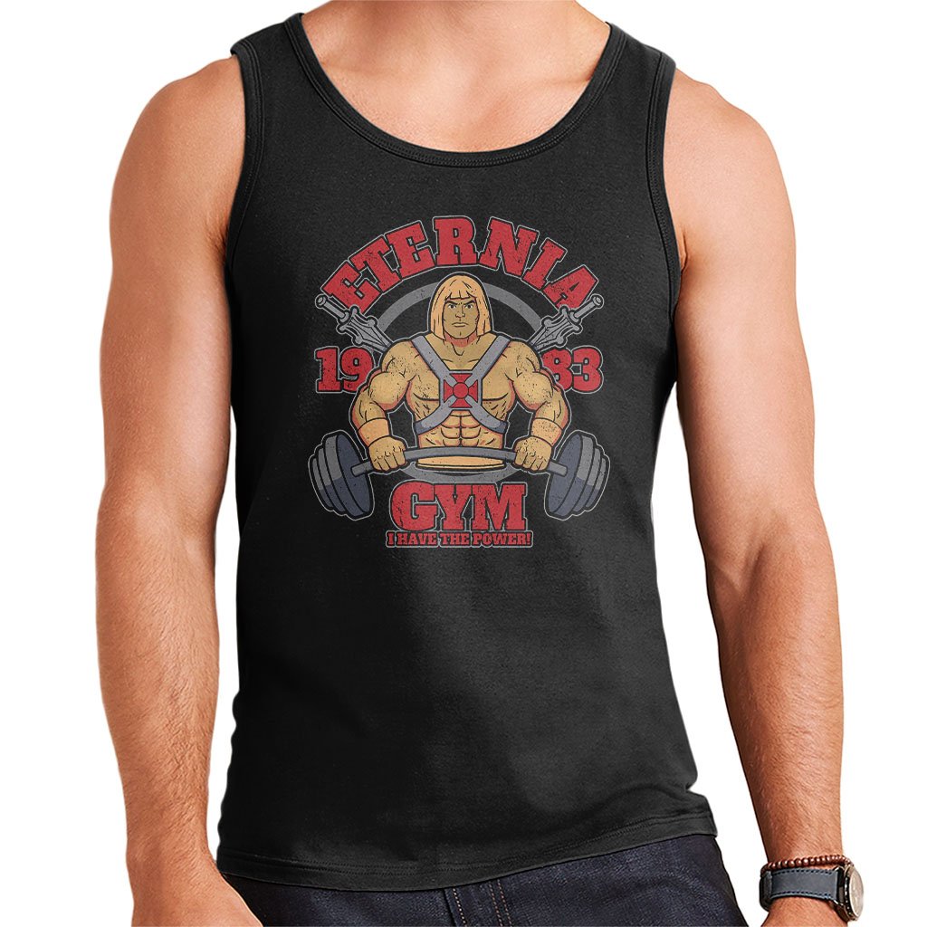 He Man Eternia Gym Men's Vest Black