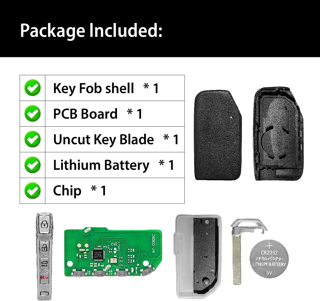 交換用 2018 2019 2020 Kia K900 キーフォブ リモコン TQ8-FOB-4F17 4ボタン 434MHz