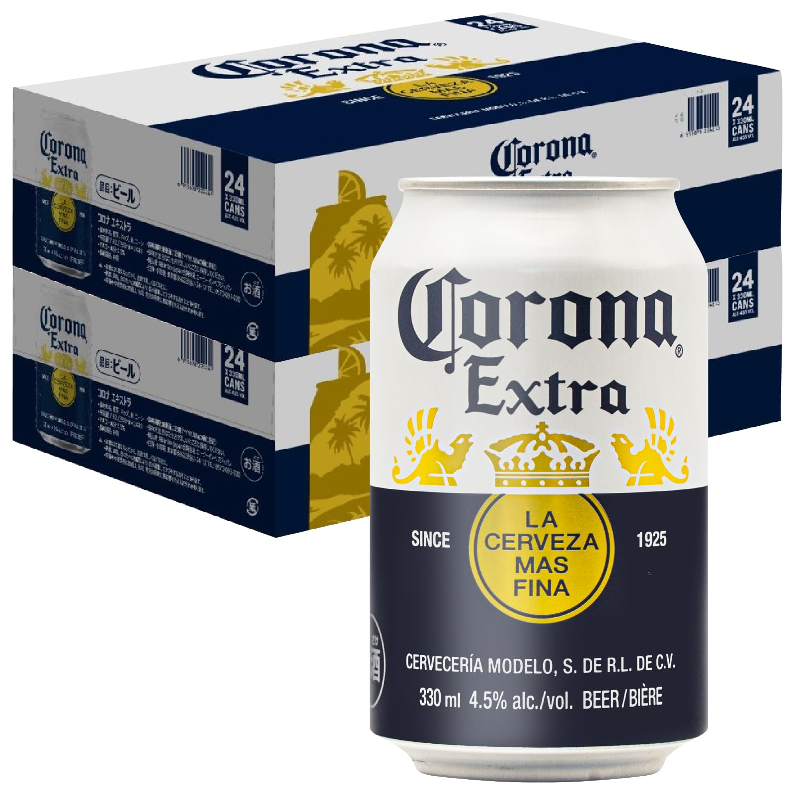 Amazon.co.jp: Corona Extra コロナ・エキストラ 缶 330ml×48本(24本×2