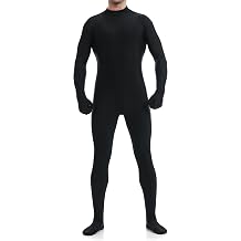 VSVO Unitard Skin-tight Solid Color Dance Wear for Adults