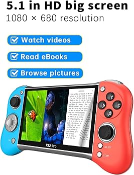 Amazon | Fadist ハンドヘルドゲーム機 レトロミニゲーム機 4000以上の