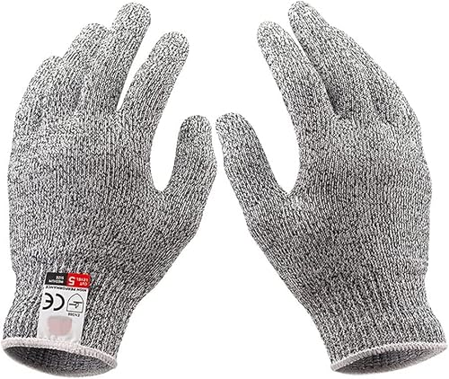 Generico Guanti Anti-Taglio Equipaggiamento Protettivo Guanti da Pesca Protezione Pratica delle Mani, SBellissimo Design