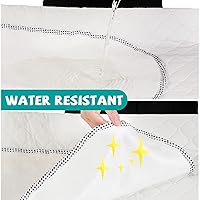 Vista 3 de Chumia 12 Pack Baby Waterproof Changing Pad Liners Portable Baby Changing Mat Soft Flannel Cotton Reusable Table Cover Liners for Boys Girls