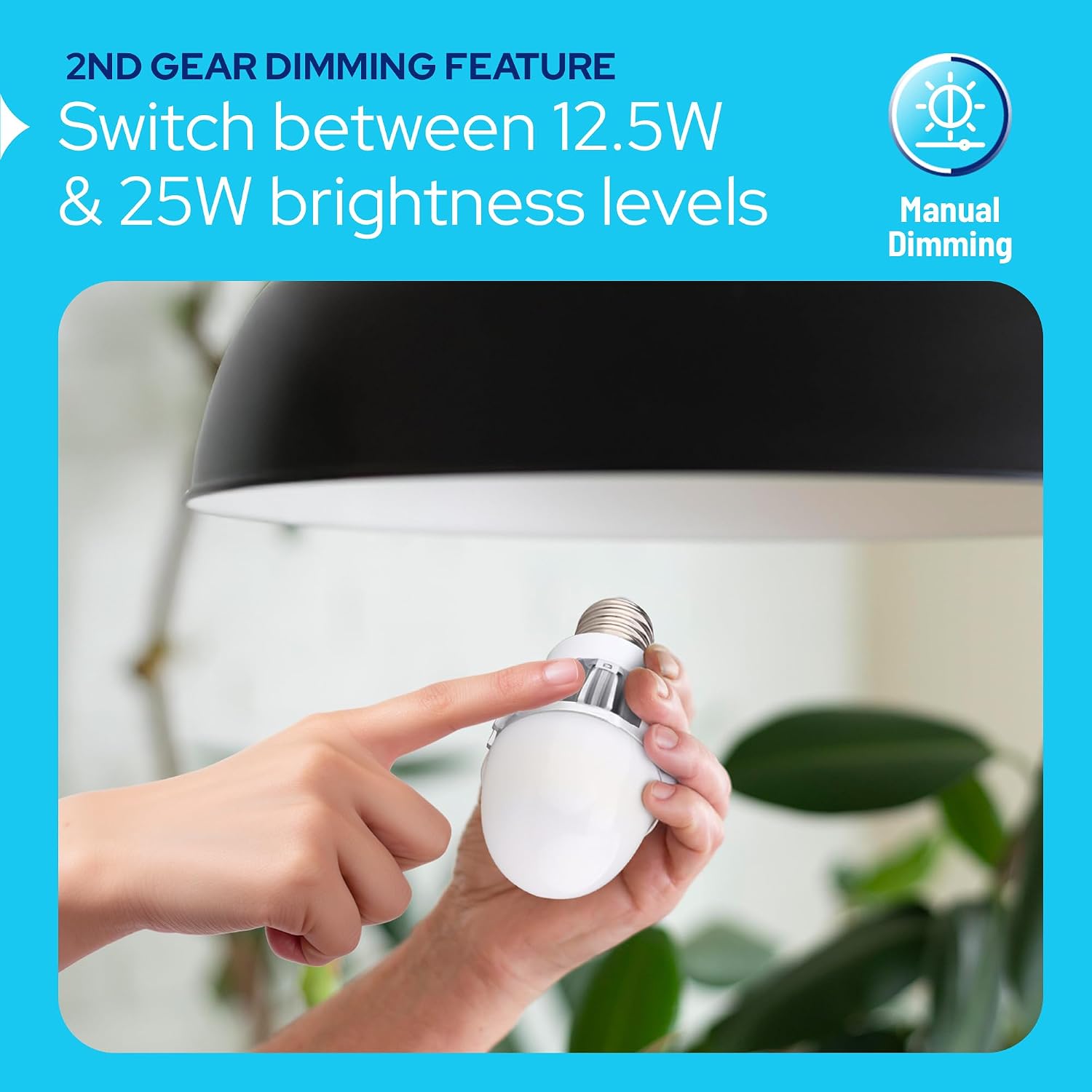 KASTLITE 25 Watt Commercial LED Light Bulb, 100W Equivalent HID Replacement – 5000K Daylight White 3750 Lumens E26 Base Dimmable IP60 UL Listed Lamp for Warehouse Outdoor Barn Work Garage, 120-277V