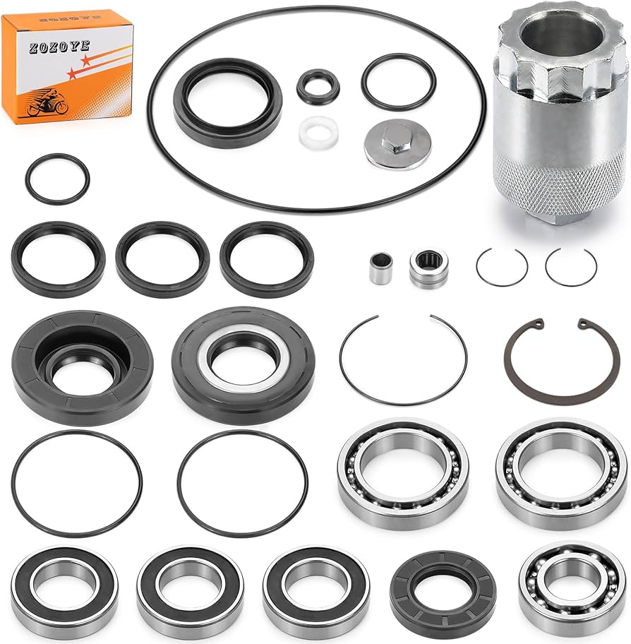 Amazon.com: Rear Differential & Axle Bearing Seal Kit & Nut Tool
