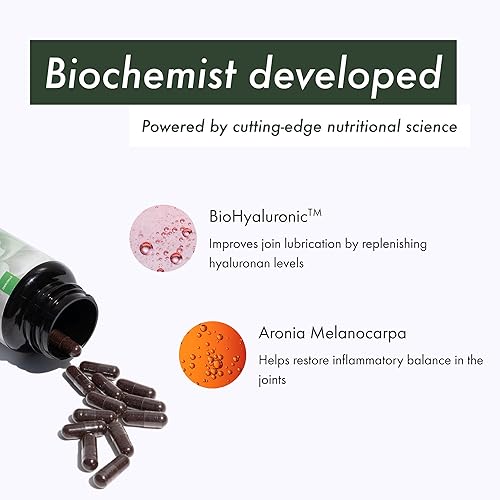 Miniatura 4 de Synchro - Suplemento de apoyo articular ReJuve, soporte para cartílago y articulaciones sin OMG, suplemento articular con ácido hialurónico y