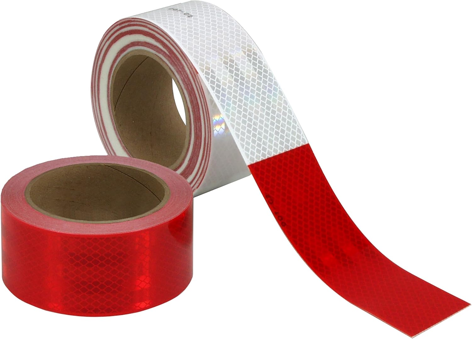 3M Diamond Grade Conspicuity Markings 983-32, Red/White, 3 in x 50 yd