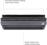 Vista 3 de Boundless Audio Kit de limpieza de discos – Paquete de cepillo limpiador de discos de vinilo con cepillo limpiador de lápiz capacitivo – Kit