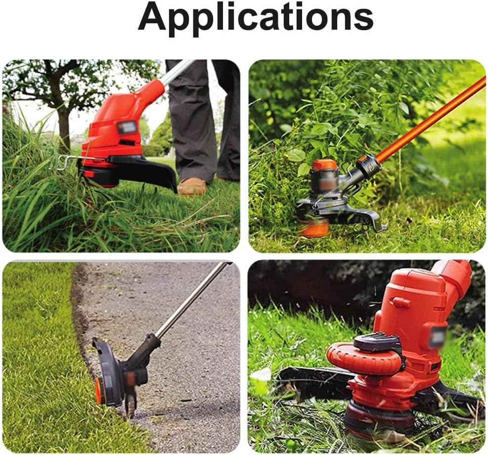 TopHomer AF-100 String Trimmer Line Spool Replacement Competible for MTC220, MTE912, NST2018, NST1118, NST2118, LST220, LST300, LST400, LST420, LST136 (12 Coils + 1 Lid + 1 Spring)