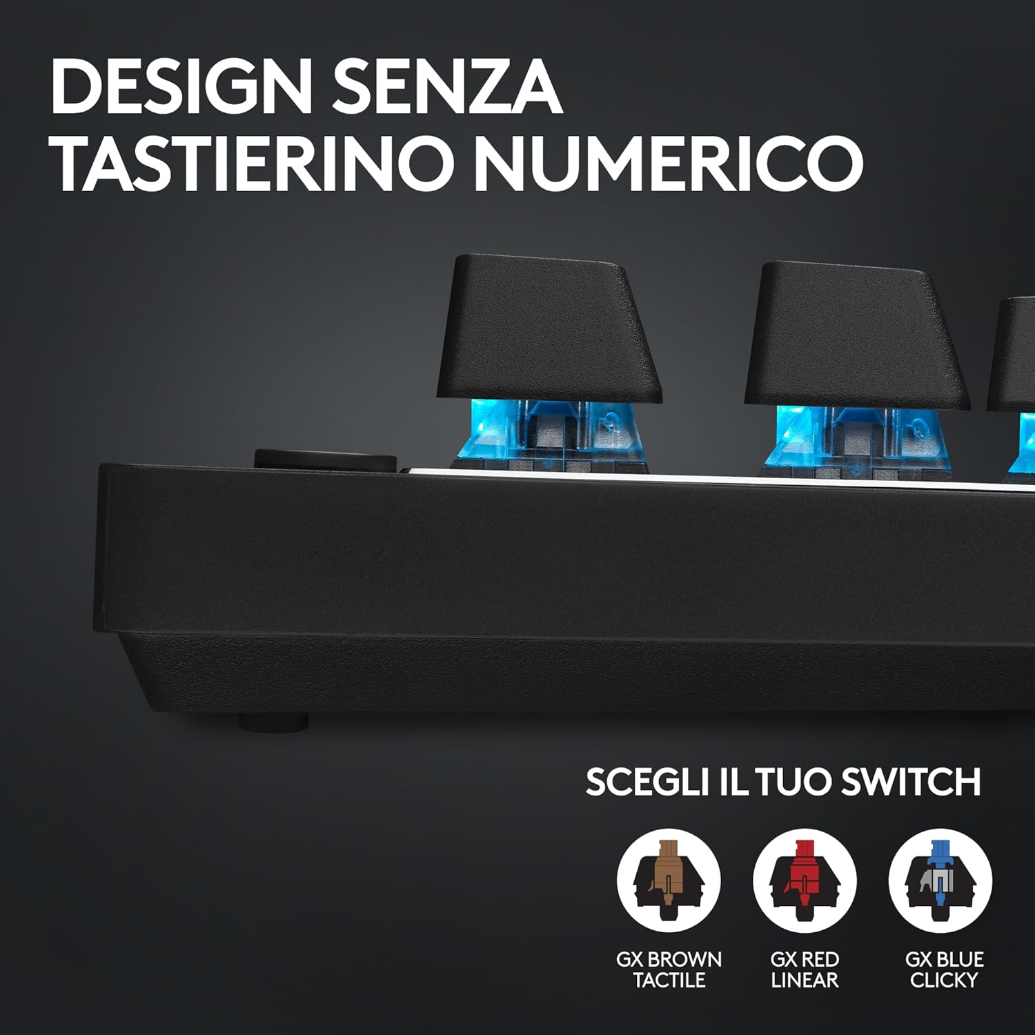 PRO X TKL LIGHTSPEED tastiera gaming wireless - Tastiera gaming - Immagine 4