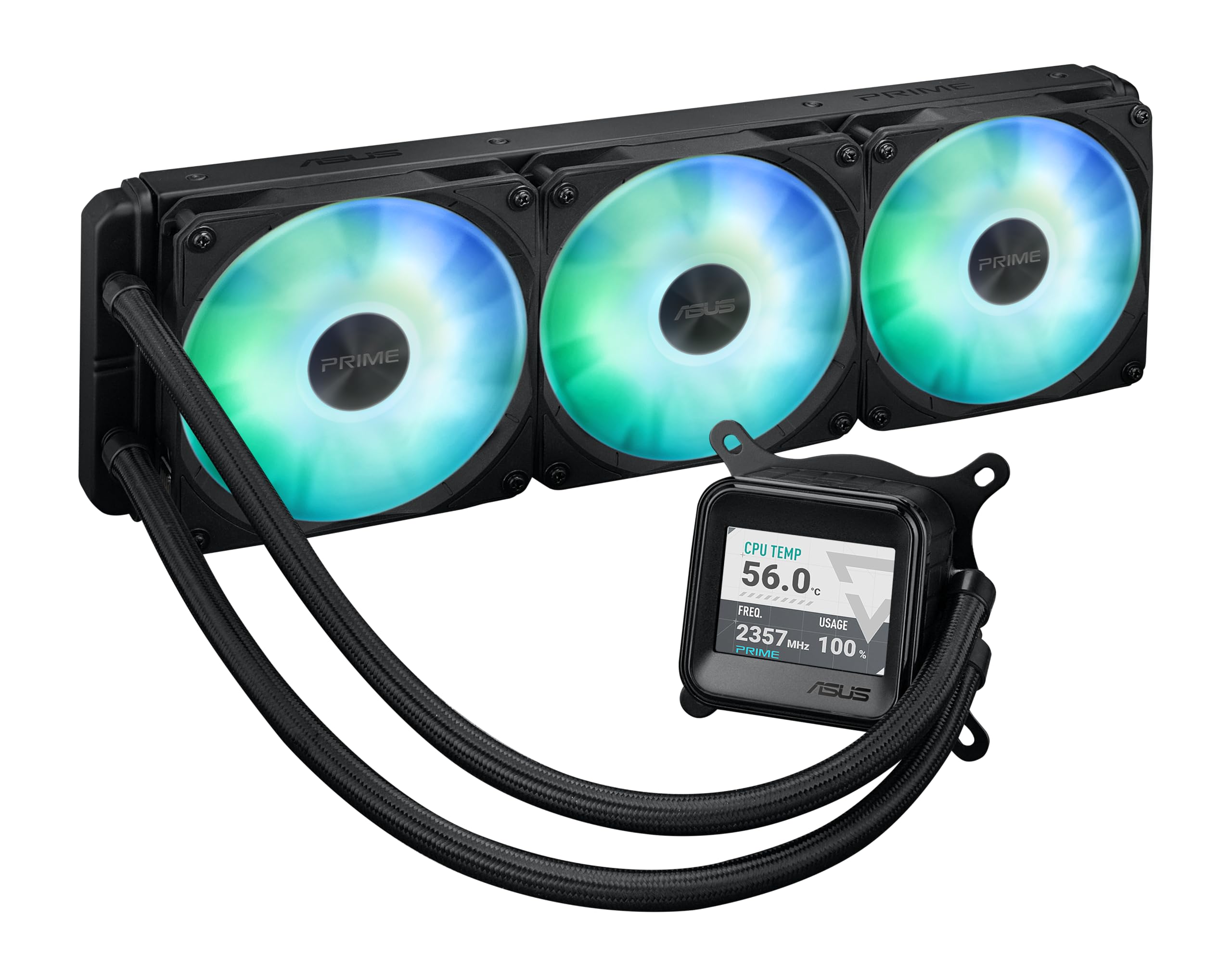 Amazon.co.jp: ASUS Prime LC ARGB LCDオールインワンCPU液体クーラー