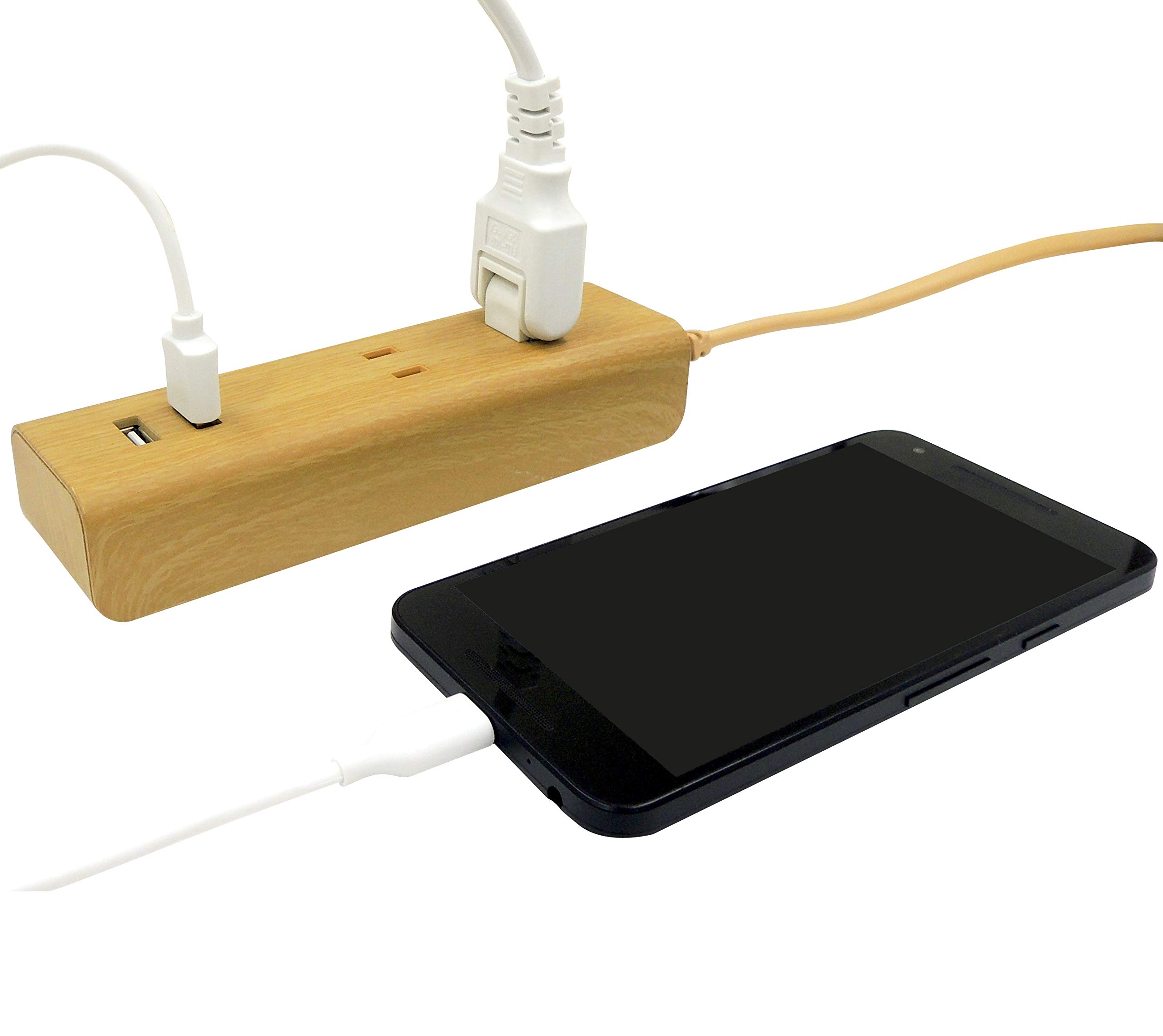 Amazon.co.jp: トップランド(Topland) USB 電源タップ 雷ガード