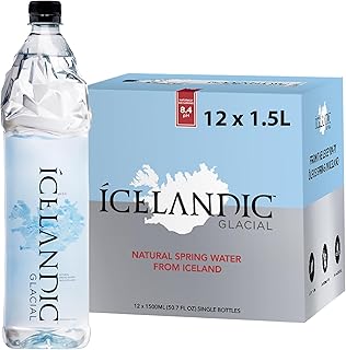 Natural Spring Alkaline Water, 50.7 Fl Oz (Pack of 12)