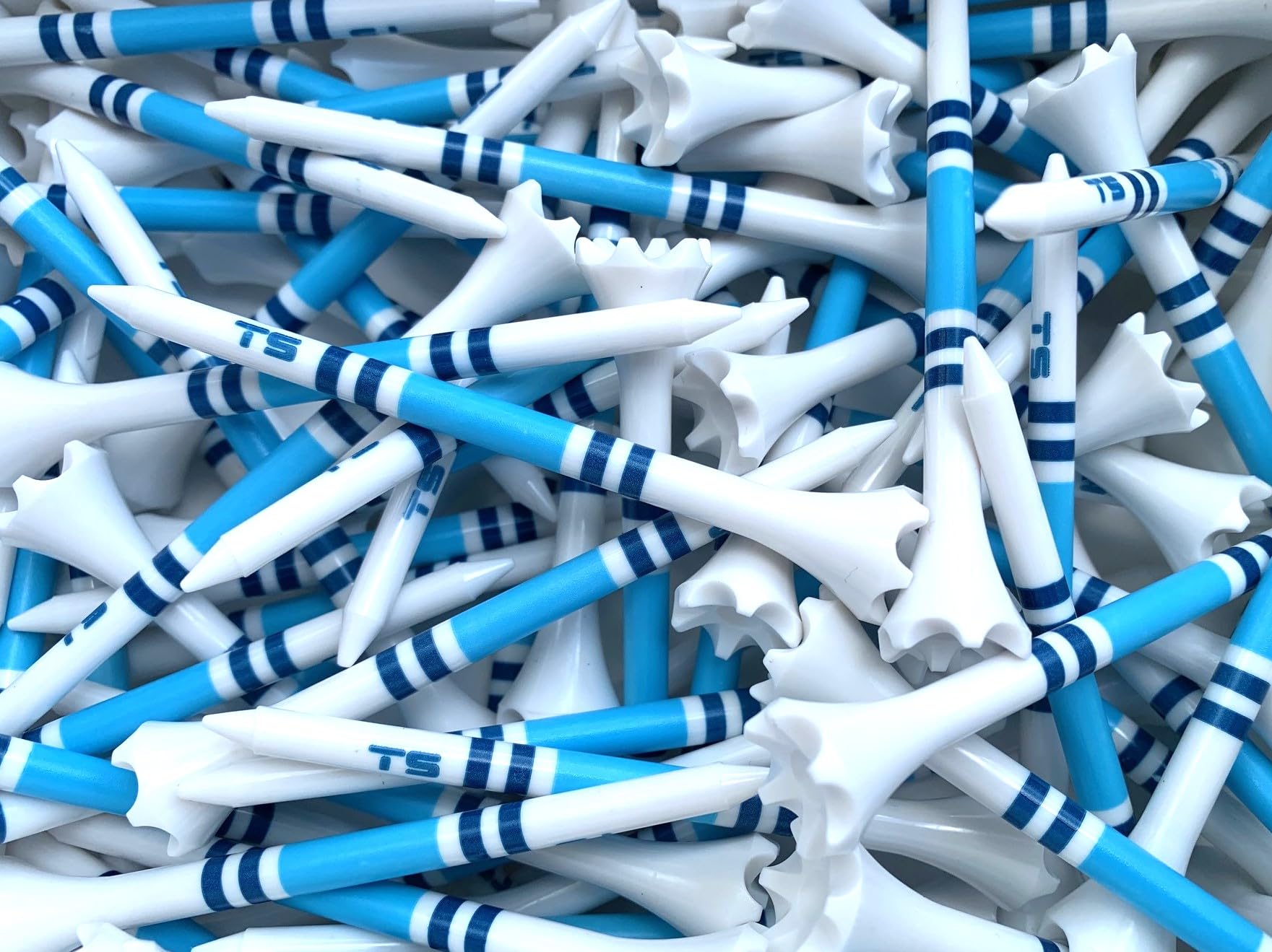 TRUESTRIKE Premium USA Golf Tees 3 1/4 or 2 3/4-100 Plastic Golf Tees in Bulk (Navy Blue, 2 3/4") โ image 1